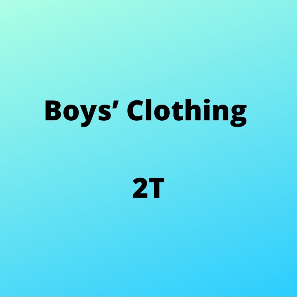 Boy’s Clothing